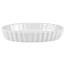 Hall China 6 1/2 oz Fluted Souffle Dish - China, Bright White (HL8530ABWA) thumbnail 2