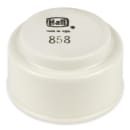 Hall China 4 oz Round Soup/Dessert Sampler Bowl - China, White (HL8580AWHA) thumbnail 3