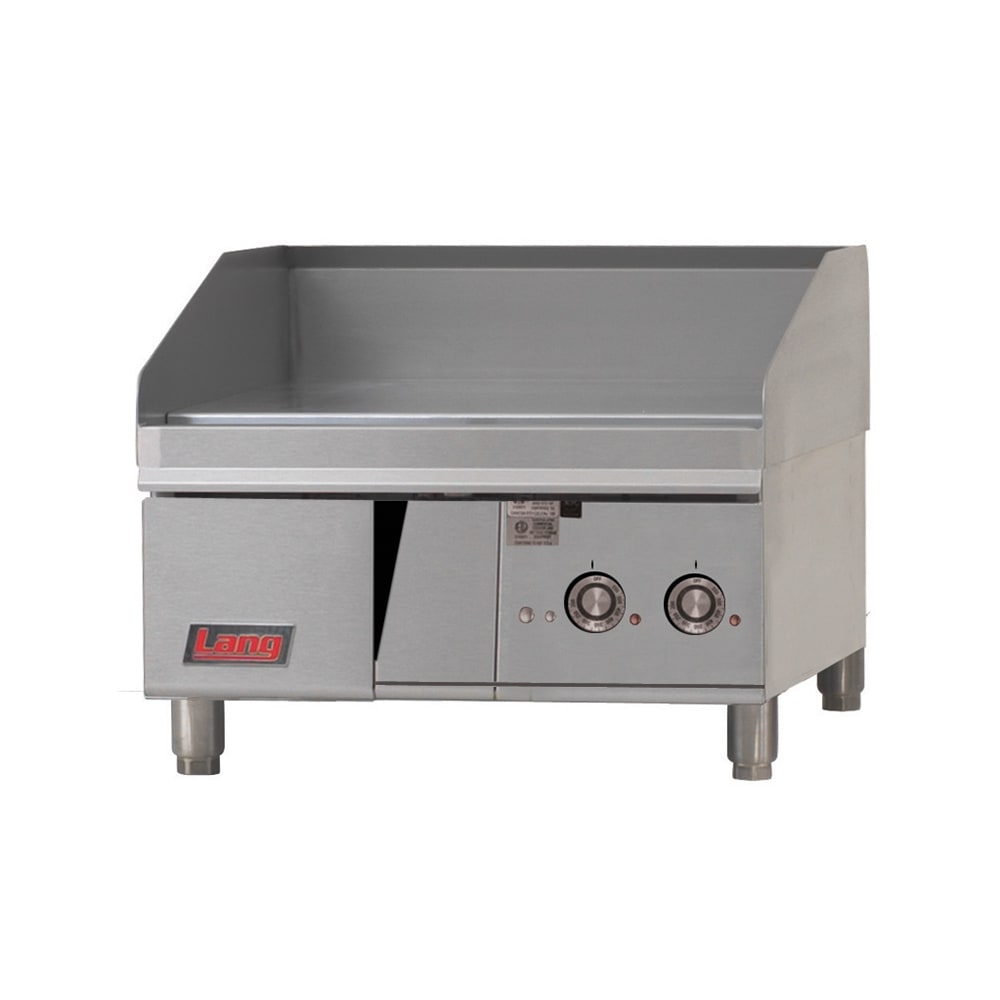 Lang 72" Electric Griddle w/ Thermostatic Controls - 1" Steel Plate, 208-240v (172T)