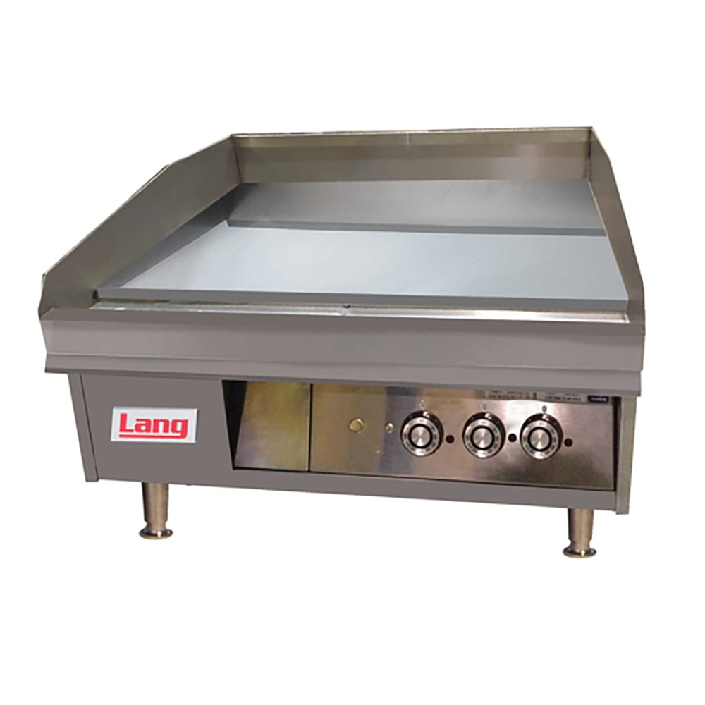 Lang 36" Gas Griddle w/ Thermostatic Controls - 1" Steel Plate, Liquid Propane (236T)