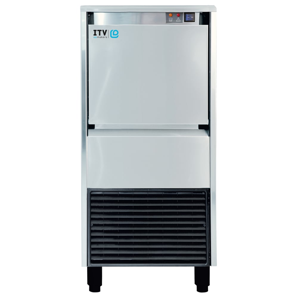 ITV Ice Makers 18 1/4"W Flake Undercounter Ice Machine - 220 lbs/day, Air Cooled, 115v (IQ200CA)
