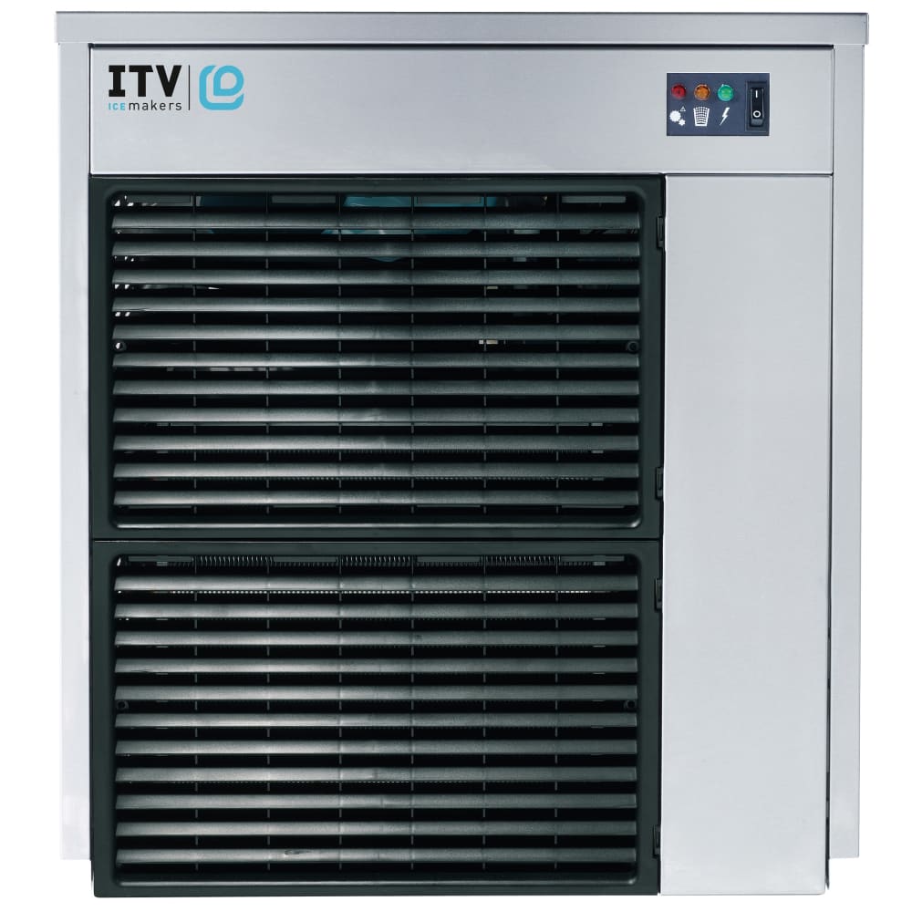 ITV Ice Makers 20 5/16" Ice Queen Flake Ice Machine Head - 360 lb/24 hr, Air Cooled, 115v/1ph (IQ 300)