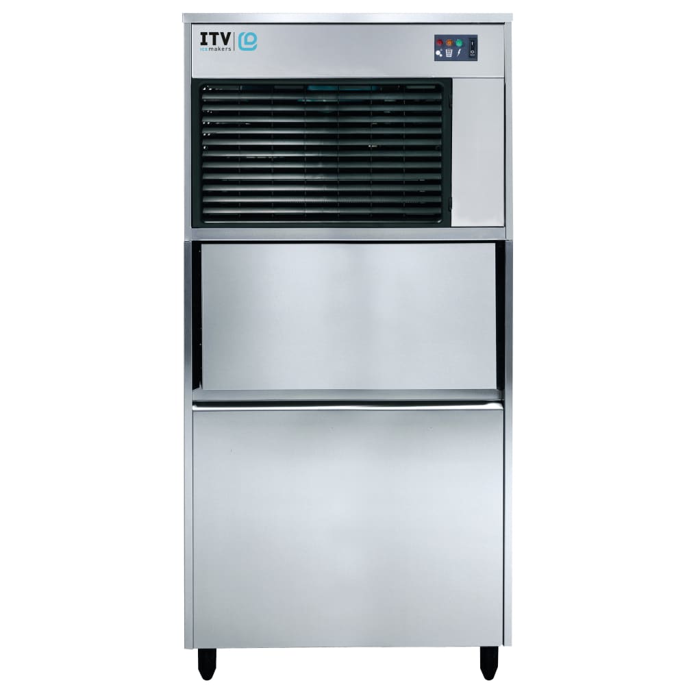 ITV Ice Makers 20 1/4"W Flake Undercounter Ice Machine - 360 lbs/day, Air Cooled, 115v (IQ300CA)