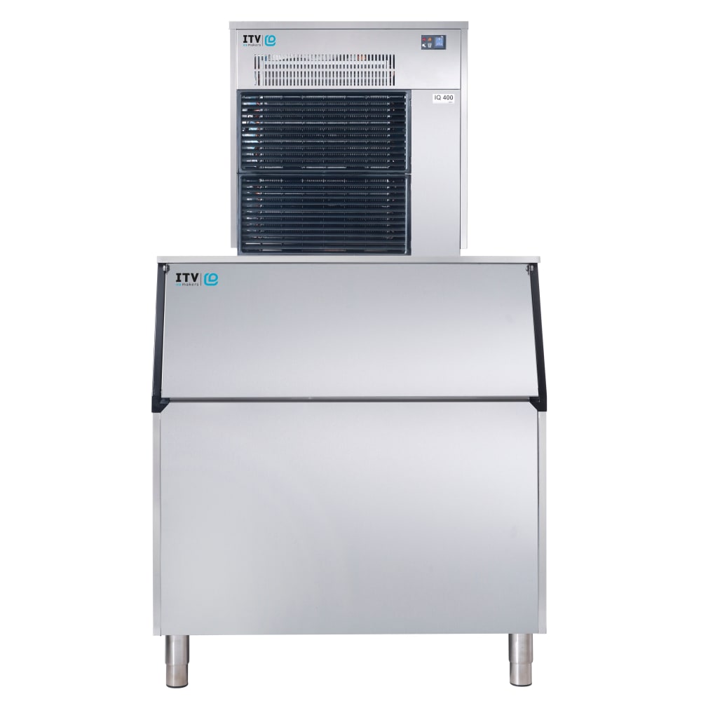 ITV Ice Makers 980 lb Ice Queen Flake Ice Machine w/ Bin - 750 lb Storage, Air Cooled, 208-230v (IQ 900/S-750)