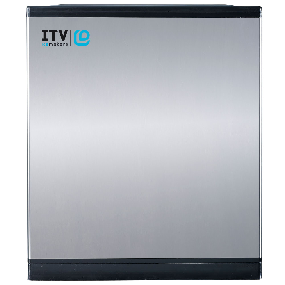 ITV Ice Makers 22" SPIKA Full Cube Ice Machine Head - 432 lb/24 hr, Air Cooled, 115v/1ph (SPIKA MS 400-22)