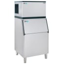 ITV Ice Makers 480 lb Spika Full/Half Cube Ice Machine w/ Bin - 507 lb Storage, Air Cooled, 115v (SPIKA MS 500/S-500) thumbnail 2
