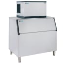ITV Ice Makers 480 lb Spika Full/Half Cube Ice Machine w/ Bin - 860 lb Storage, Air Cooled, 115v (SPIKA MS 500/S-900) thumbnail 2