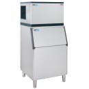 ITV Ice Makers 480 lb Spika Full/Half Cube Ice Machine w/ Bin - 507 lb Storage, Air Cooled, 115v (SPIKA MS 500/S-500) thumbnail 2