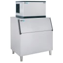 ITV Ice Makers 480 lb Spika Full/Half Cube Ice Machine w/ Bin - 750 lb Storage, Air Cooled, 115v (SPIKA MS 500/S-750) thumbnail 2