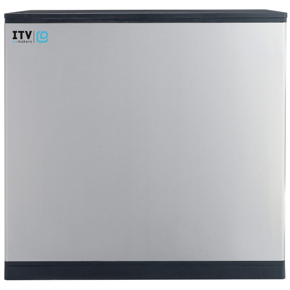 ITV Ice Makers 30" SPIKA Half Cube Ice Machine Head - 970 lb/24 hr, Air Cooled, 208-230v/1ph (SPIKA MS 1000)
