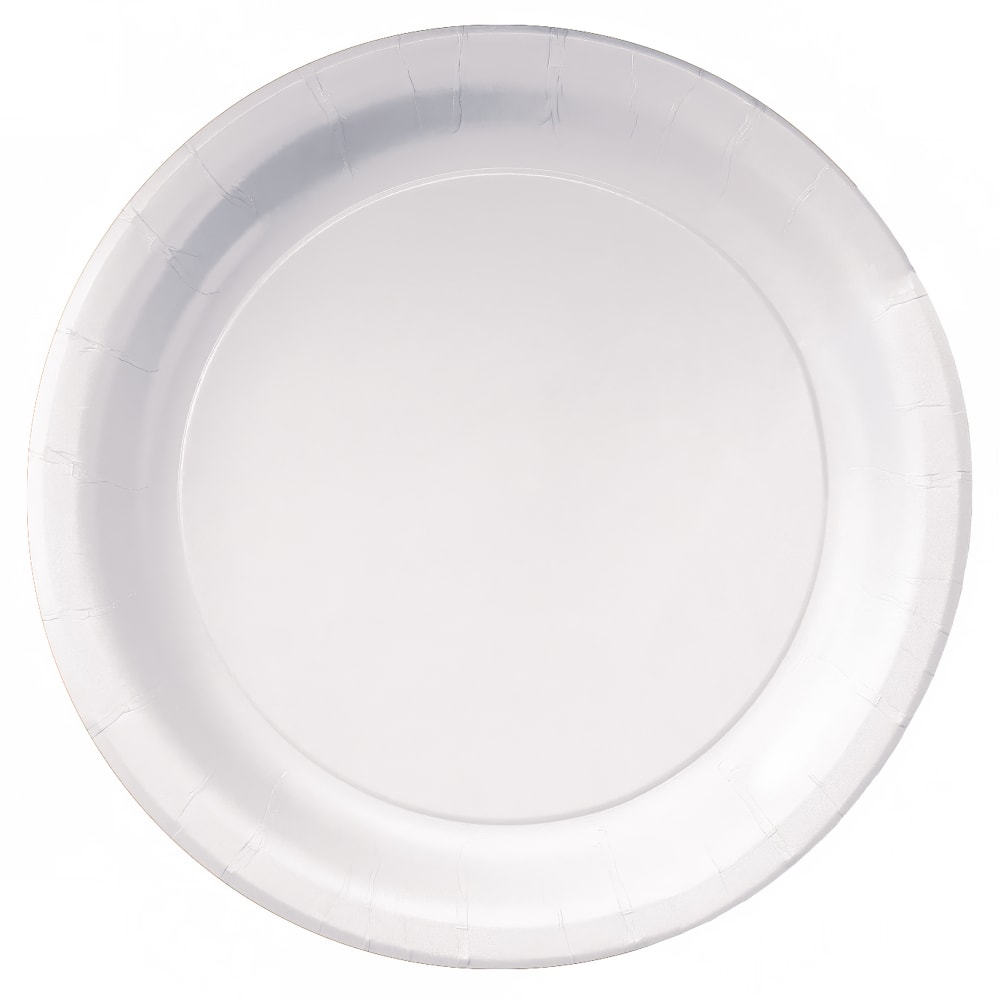 Hoffmaster SturdyStyle™ 9" Disposable Plate - Paper, White (PL7095)