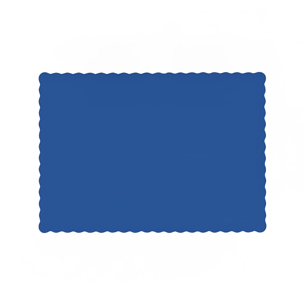 Hoffmaster Placemat - 14" x 10", Paper, Navy (310523)