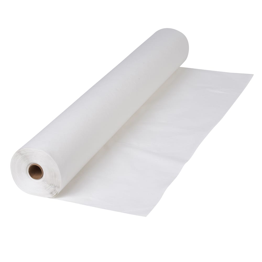 Hoffmaster Table Cover - 40" x 300', Paper, White (260045)