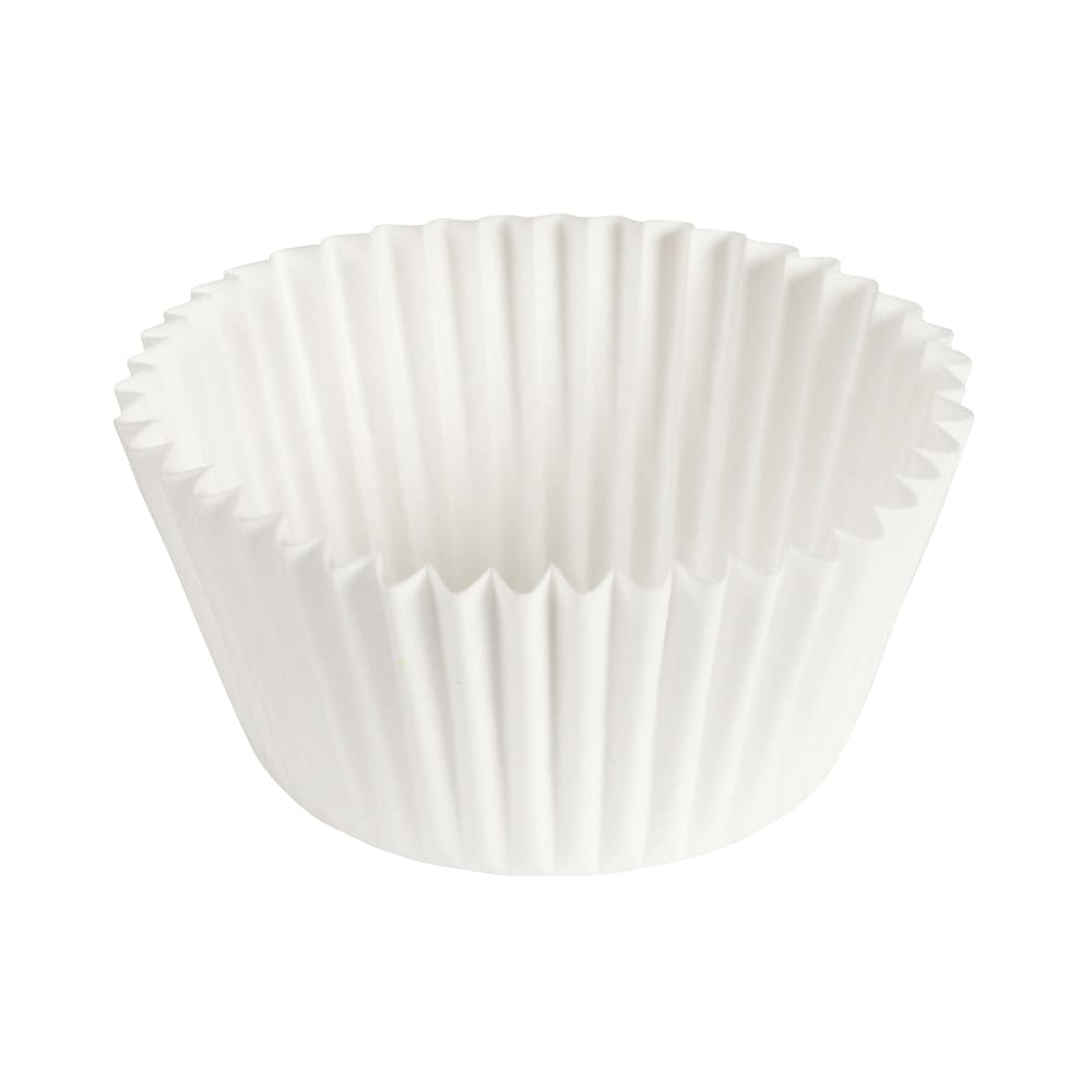 Hoffmaster Baking Cup - 1 7/8" x 1 5/16", Paper, White (610031)