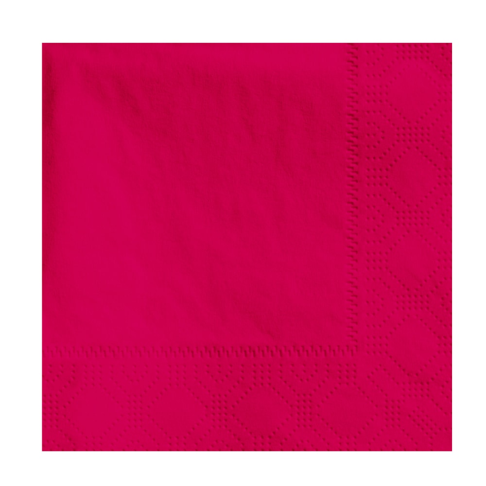 Hoffmaster 1/4 Fold Beverage Napkins - 2 ply, Red (180311)