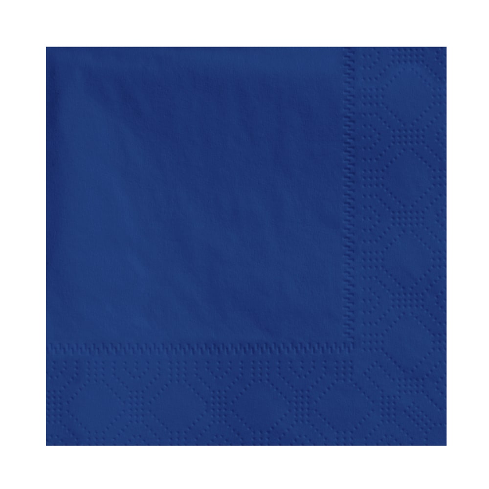 Hoffmaster 1/4 Fold Beverage Napkins - 2 ply, Navy (180322)