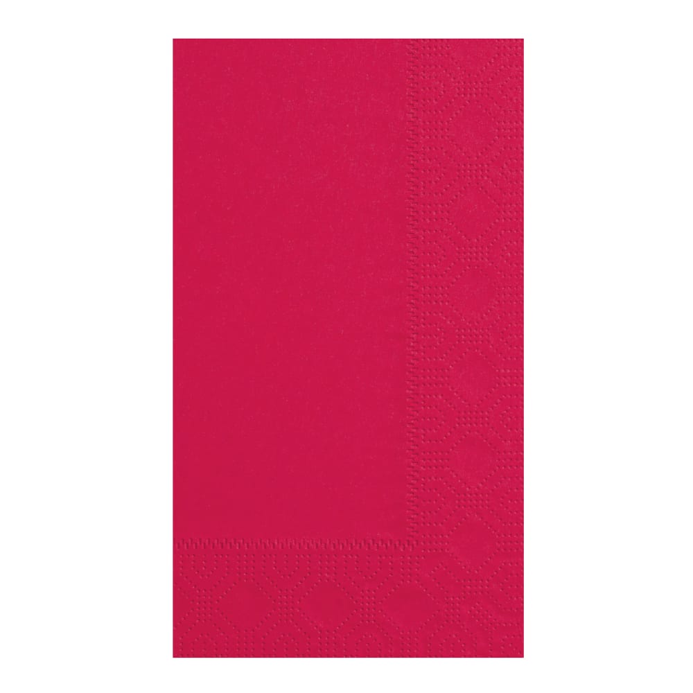 Hoffmaster 1/8 Fold Dinner Napkins - 2 ply, Red (180511)