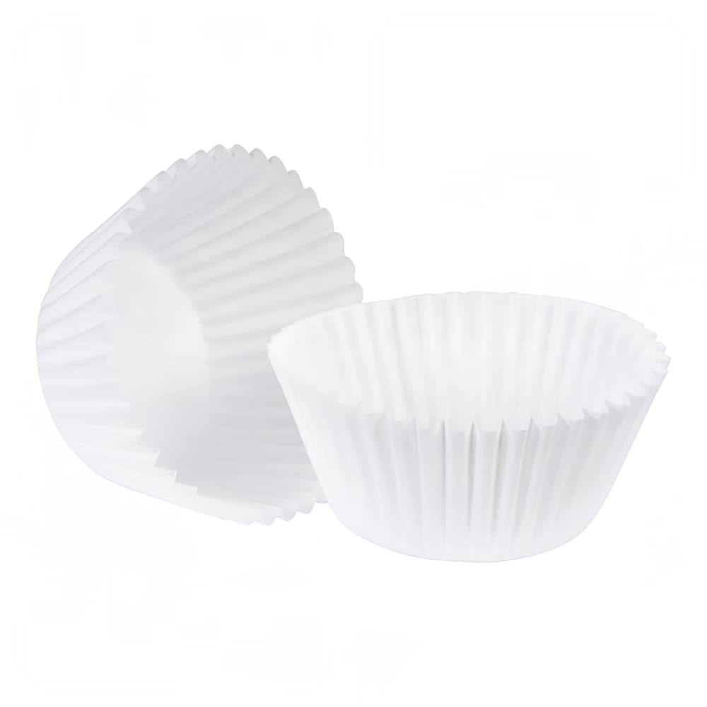 Hoffmaster Lapaco Baking Cup - 1 7/8" x 1 5/16", Paper, White (602-450187)