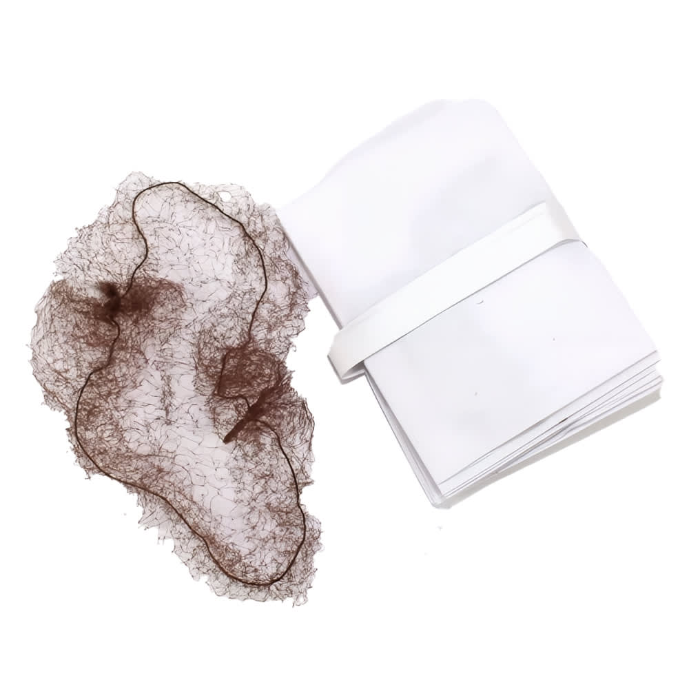 Hoffmaster Lapaco Invisible Hair Net - Brown (654-003)