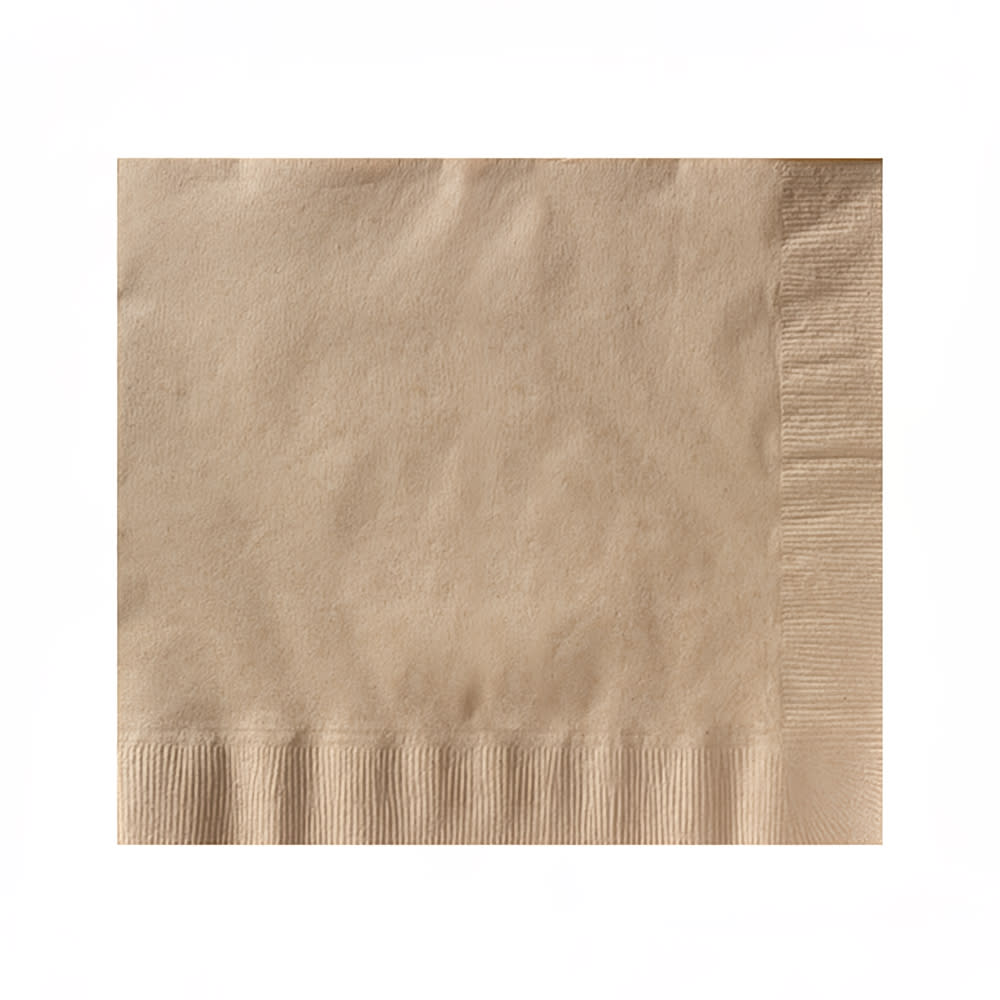 Hoffmaster Earthwise® 1/4 Fold Dinner Napkins - 2 ply, Brown (180435)