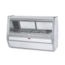 Howard-McCray 100.5" Full Service Hot Food Display - Straight Glass, 120-208v/1ph, White (CHS40E-8) thumbnail 2