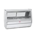 Howard-McCray 100.5" Full Service Hot Food Display - Straight Glass, 120-208v/1ph, White (CHS40E-8) thumbnail 3