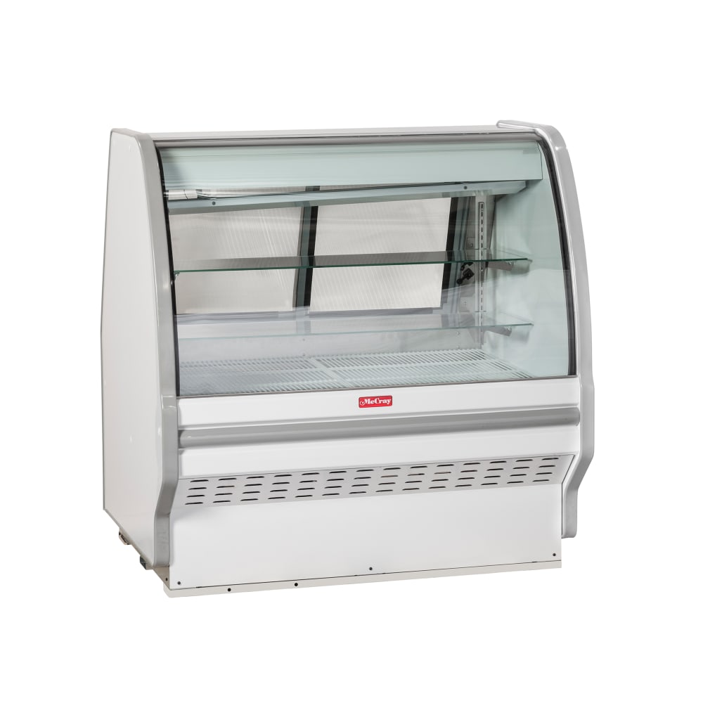 Howard-McCray 51 1/2" Full Service Bakery Case w/ Curved Glass - (3) Levels, 115v (R-CBS40E-4C-LED)