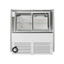 Howard-McCray 75 1/2" Full Service Bakery Case w/ Curved Glass - (3) Levels, 115v (R-CBS40E-6C-BE-LED) thumbnail 5