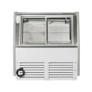 Howard-McCray 75 1/2" Full Service Bakery Case w/ Curved Glass - (3) Levels, 115v (R-CBS40E-6C-S-LED) thumbnail 5