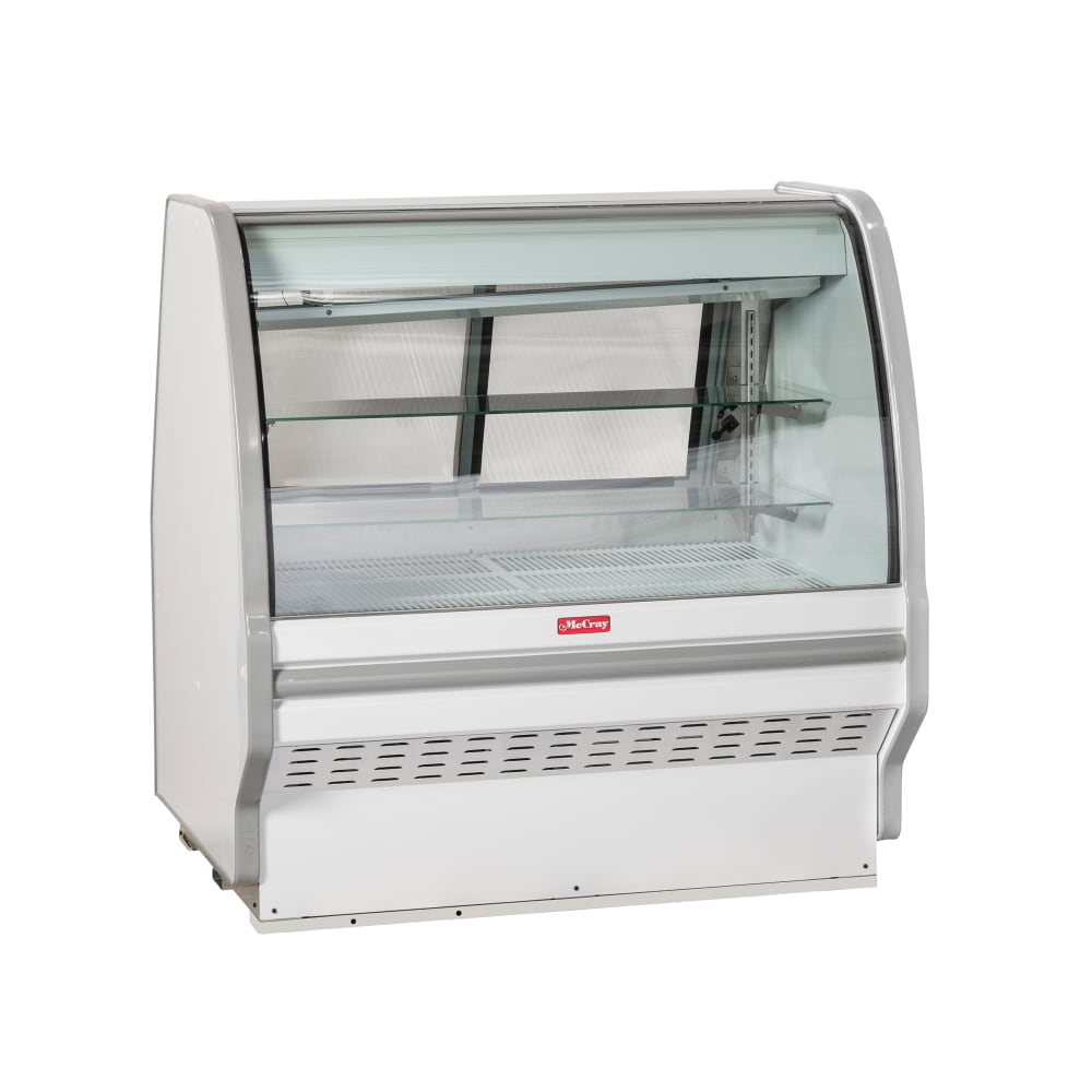 Howard-McCray 75 1/2" Full Service Bakery Case w/ Curved Glass - (3) Levels, 115v (SC-CBS40E-6C-LED)