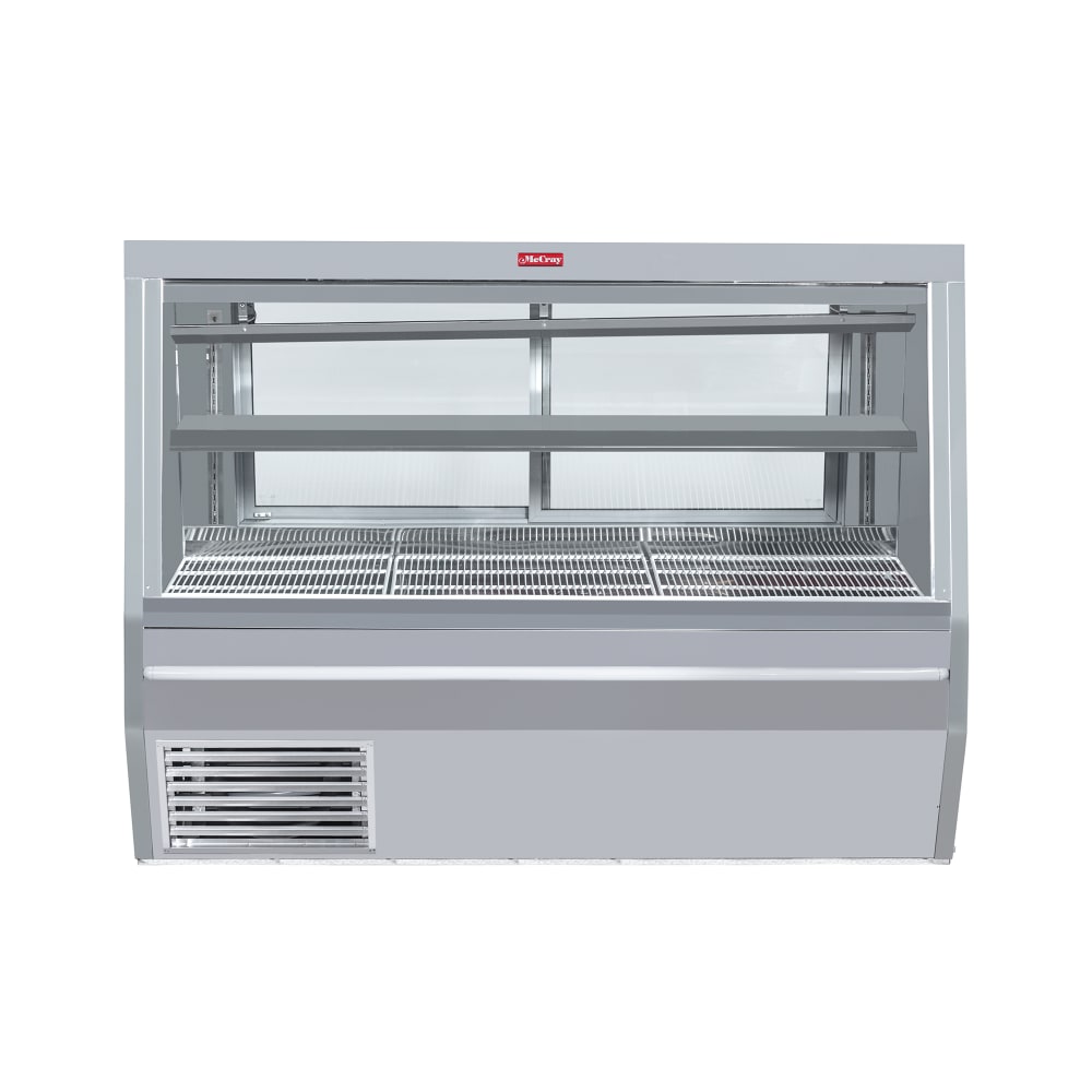 Howard-McCray 72" Full Service Deli Case w/ Straight Glass - (3) Levels, 115v (SC-CDS34N-6-S-LED)