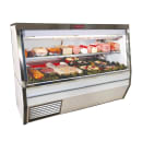 Howard-McCray 72" Full Service Deli Case w/ Straight Glass - (3) Levels, 115v (SC-CDS34N-6-S-LED) thumbnail 6