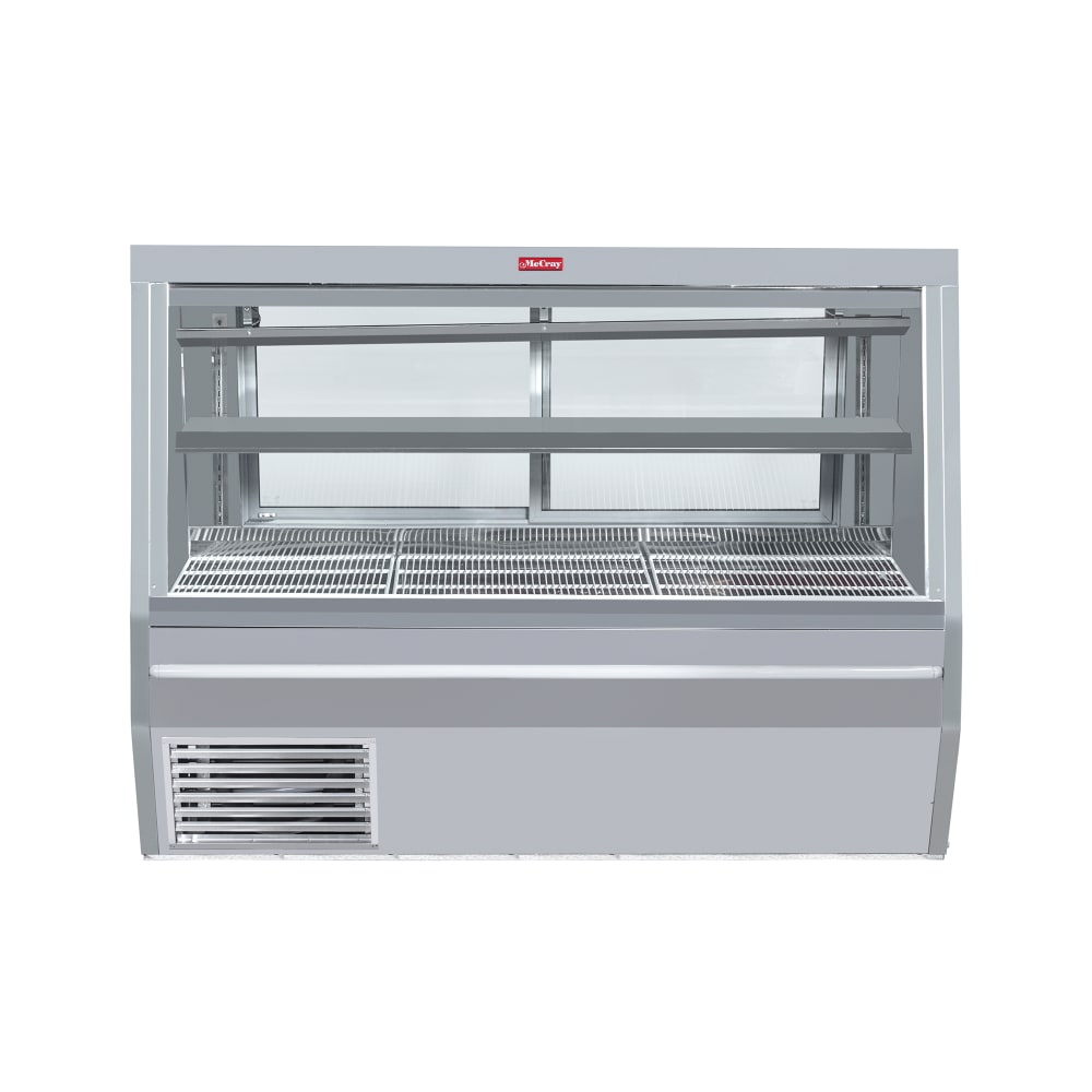 Howard-McCray 96" Full Service Deli Case w/ Straight Glass - (4) Levels, 115v (SC-CDS34N-8-S-LED)