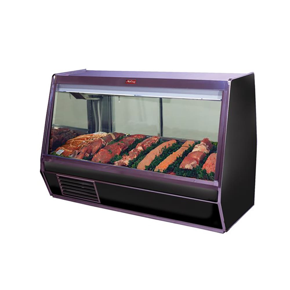 Howard-McCray 98" Full Service Red Meat Case w/ Straight Glass - (1) Level, 115v (SC-CMS32E-8-BE-LED)