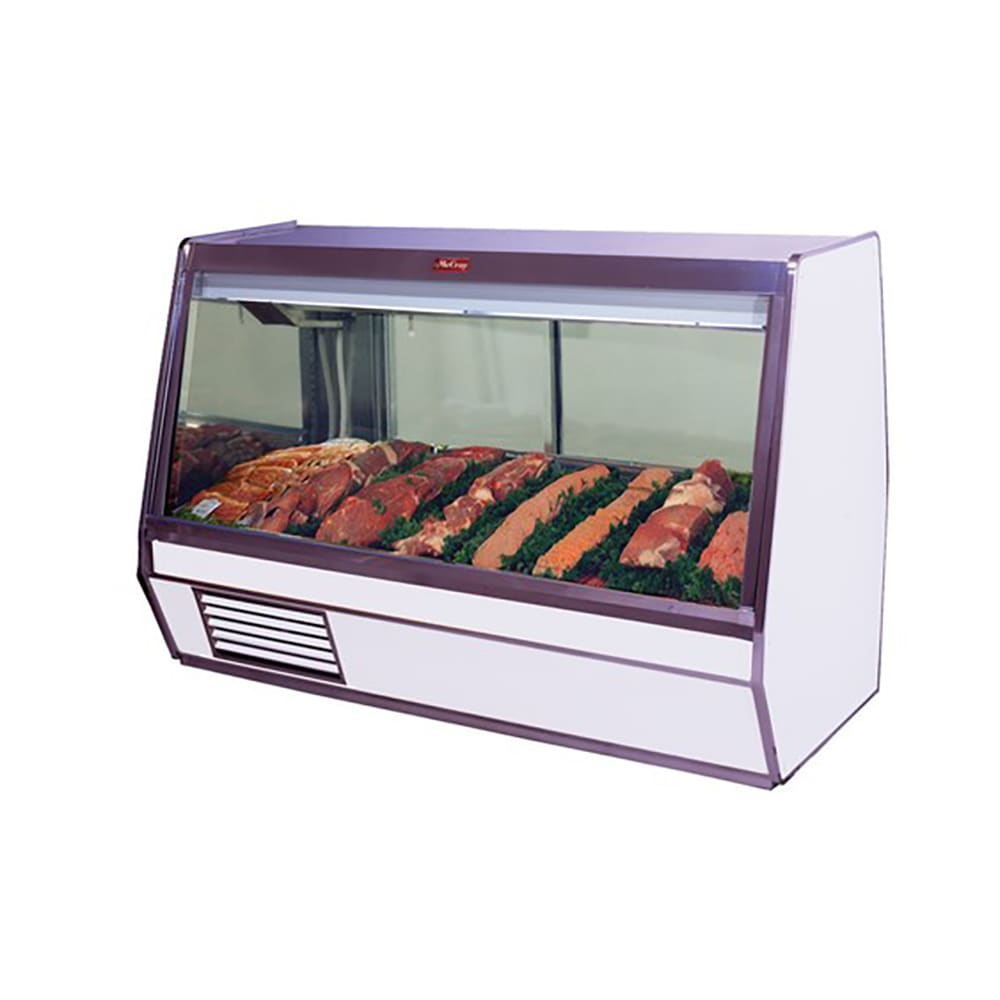 Howard-McCray 98" Full Service Red Meat Case w/ Straight Glass - (1) Level, 115v (SC-CMS32E-8-LED)