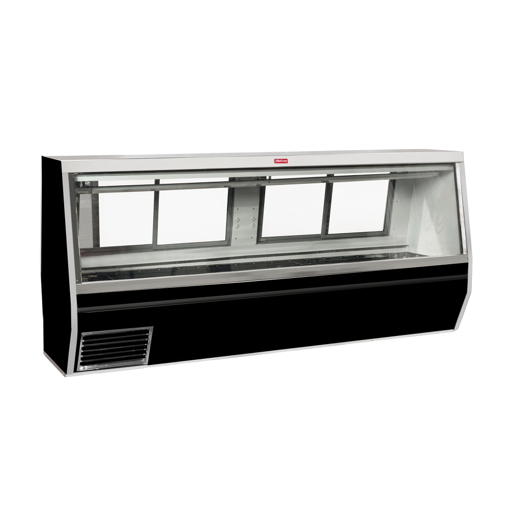 Howard-McCray 144" Full Service Red Meat Case w/ Straight Glass - (1) Level, 115v (SC-CMS34N-12-BE-LED)