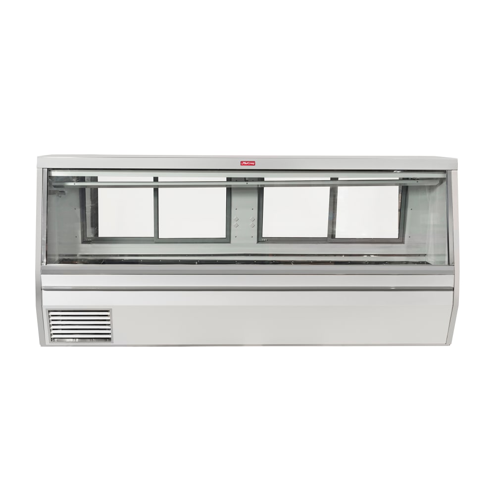 Howard-McCray 144" Full Service Red Meat Case w/ Straight Glass - (1) Level, 115v (SC-CMS34N-12-LED)