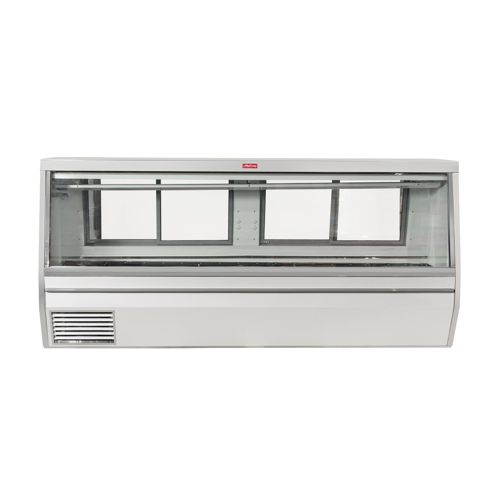Howard-McCray 96" Full Service Red Meat Case w/ Straight Glass - (1) Level, 115v (SC-CMS34N-8-LED)