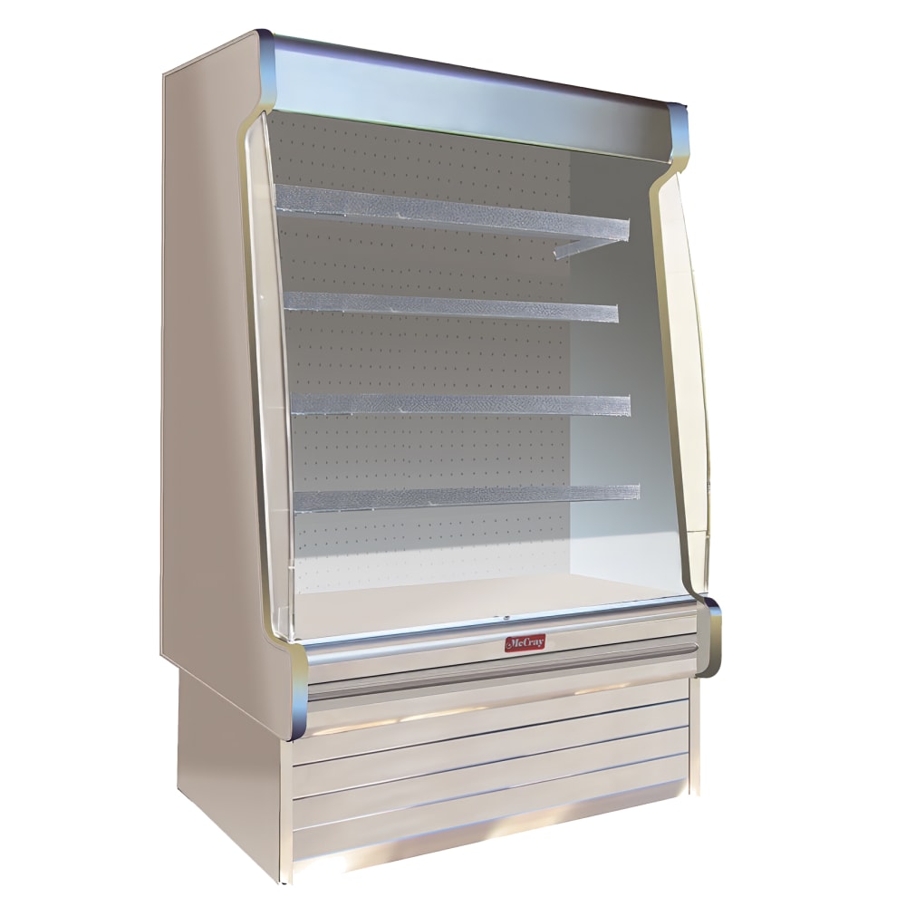 Howard-McCray 39" Vertical Open Air Cooler w/ (4) Levels, 115v (SC-OD35E-3S-S-LED)