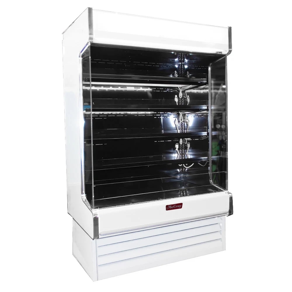 Howard-McCray 51" Vertical Open Air Cooler w/ (4) Levels, 115/208-230v (SC-OD35E-4-LED-LC)