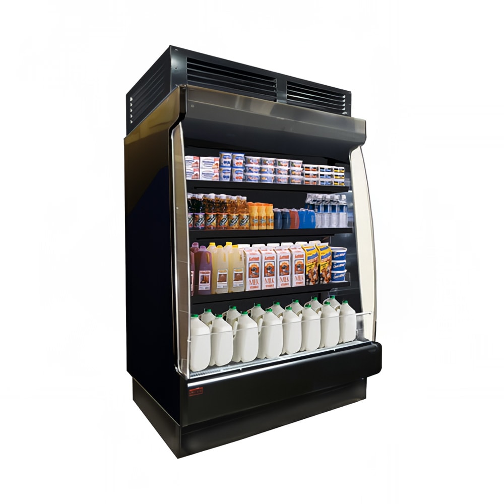 Howard-McCray 51" Vertical Open Air Cooler w/ (4) Levels, 115/208-230v/1ph (SC-OD35E-4L-LB-B)