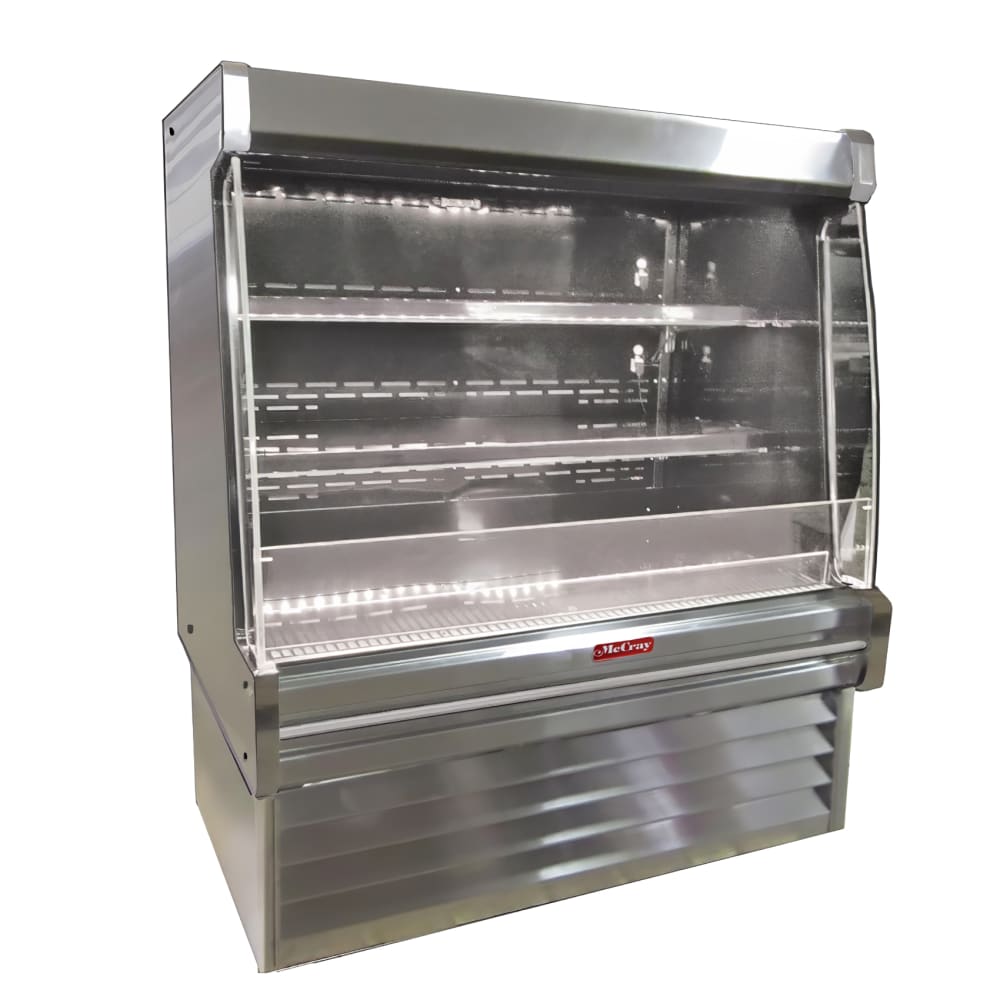 Howard-McCray 75" Vertical Open Air Cooler w/ (2) Levels, 115/208-230v (SC-OD35E-6L-S-LED)