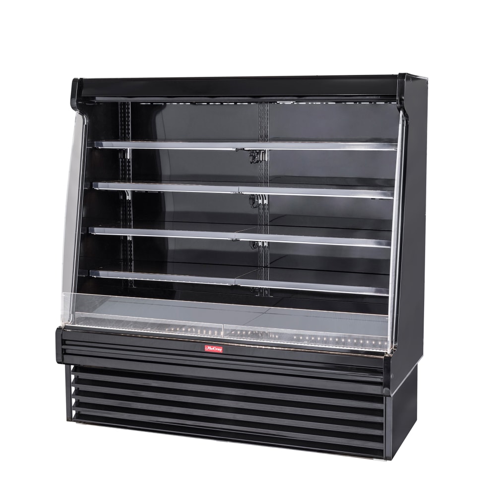 Howard-McCray 75" Vertical Open Air Cooler w/ (5) Levels, 115v/208-230v/1ph (SC-OD35E-6S-B-LED)