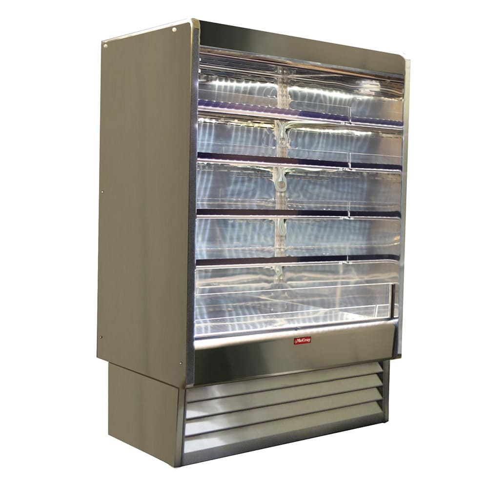 Howard-McCray 75" Vertical Open Air Cooler w/ (5) Levels, 115/208-230v/1ph (SC-OD35E-6-S-LED)