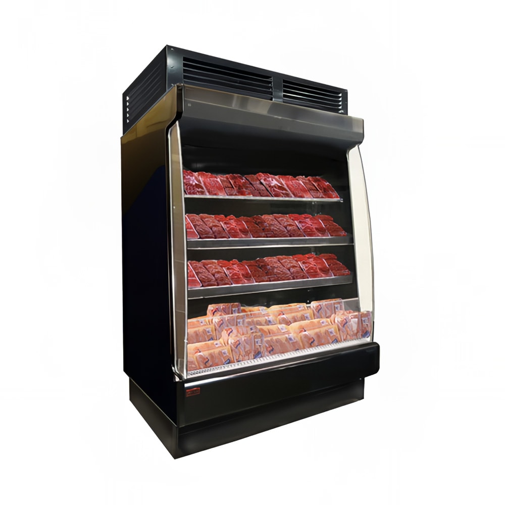 Howard-McCray 51" Vertical Open Air Cooler w/ (4) Levels, 115/208-230v/1ph (SC-OM35E-4L-LB-B)