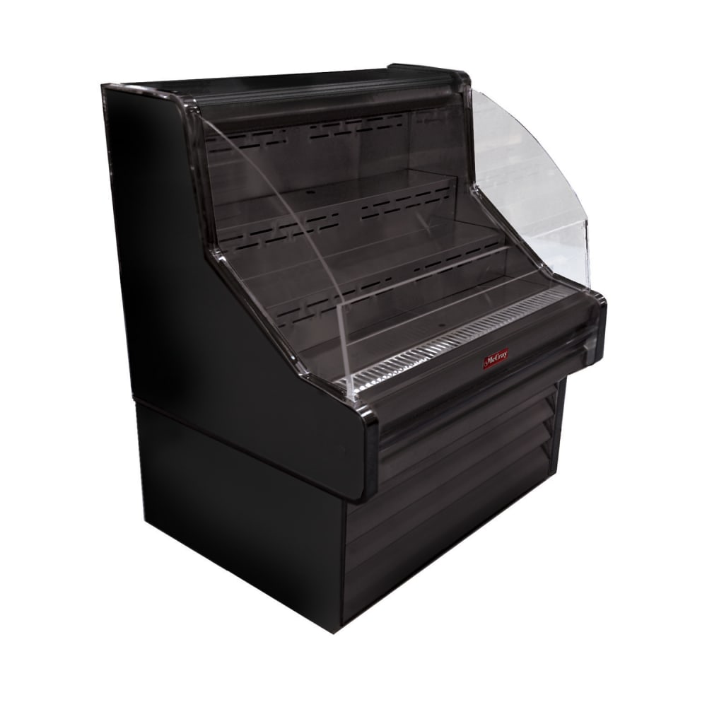 Howard-McCray 51" Impulse Horizontal Open Air Cooler w/ (3) Levels, 115v (SC-OS30E-4C-B-LED)