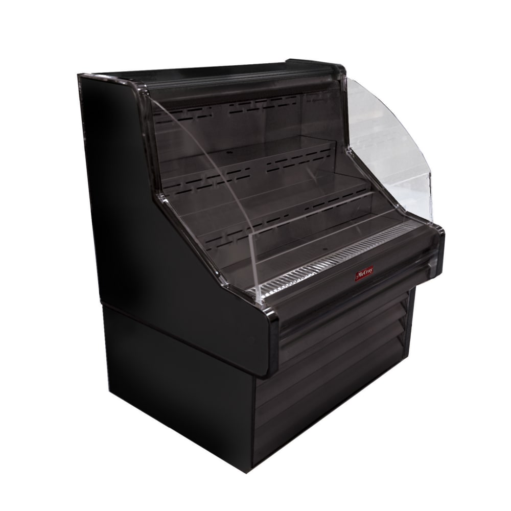 Howard-McCray 75" Impulse Horizontal Open Air Cooler w/ (3) Levels, 115v (SC-OS30E-6C-B-LED)