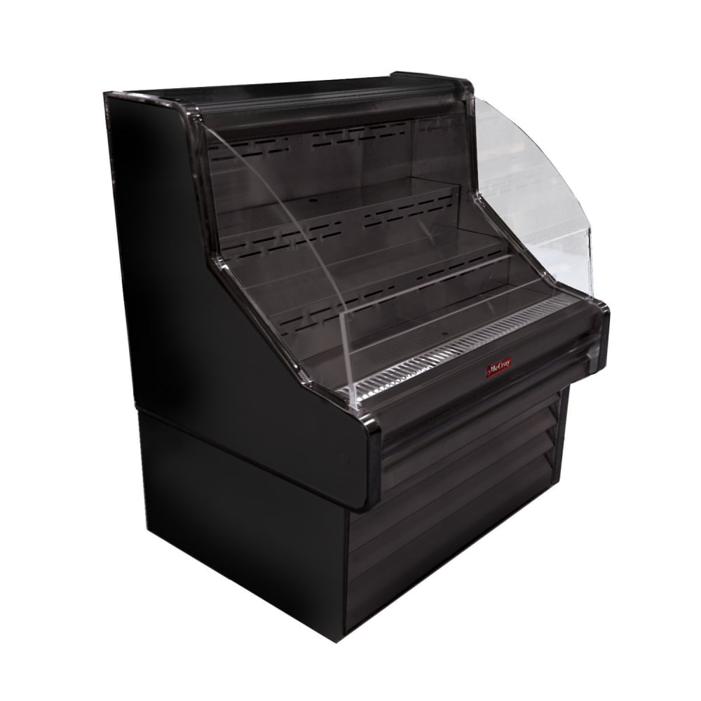 Howard-McCray 39" Impulse Horizontal Open Air Cooler w/ (3) Levels, 115v (SC-OS35E-3C-B-LED)