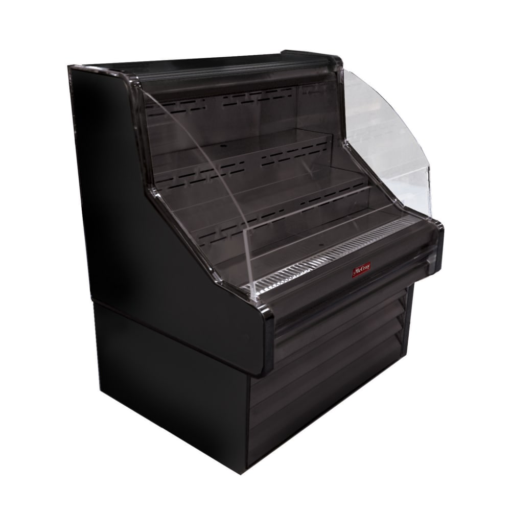 Howard-McCray 63" Impulse Horizontal Open Air Cooler w/ (3) Levels, 115v (SC-OS35E-5C-B-LED)