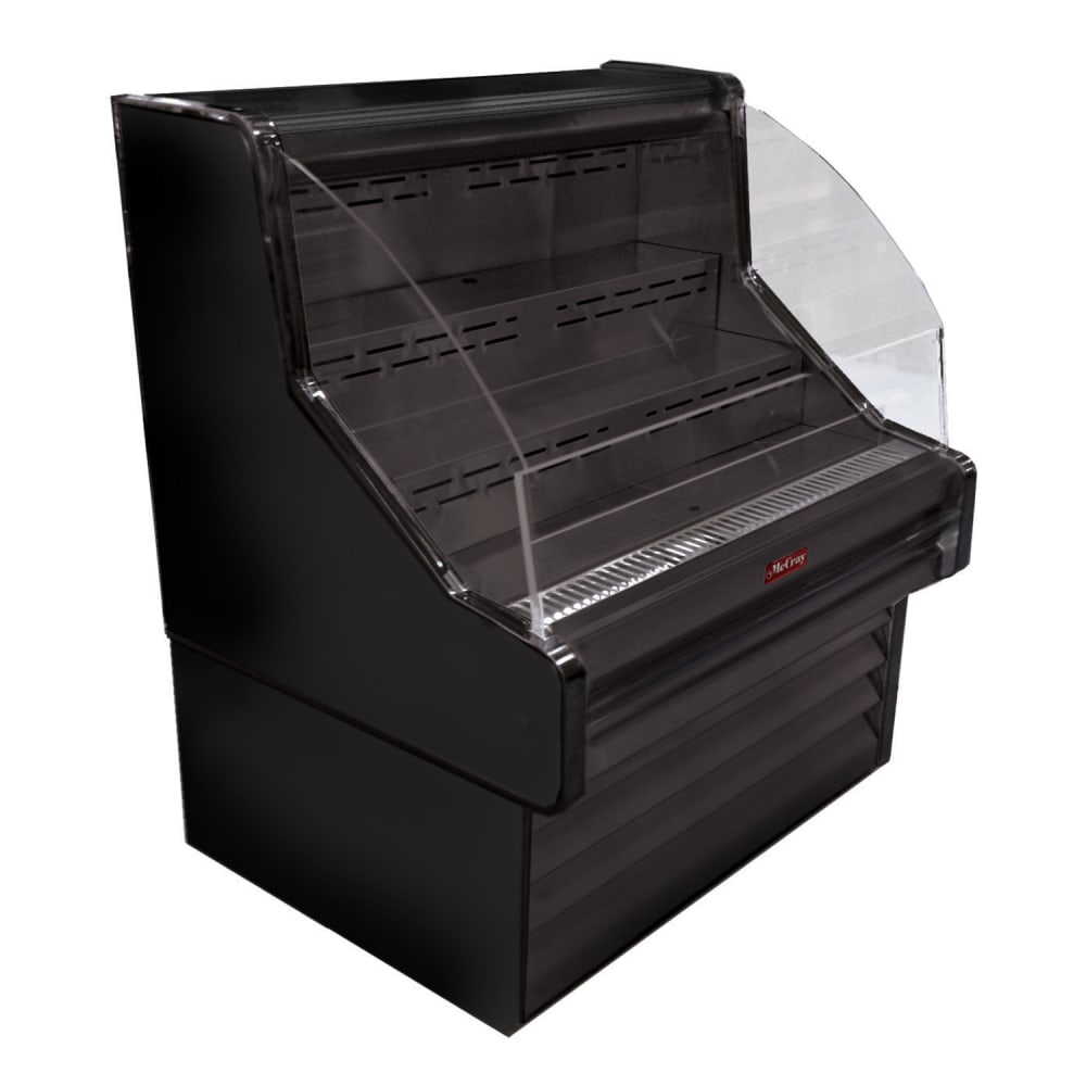 Howard-McCray 75" Impulse Horizontal Open Air Cooler w/ (3) Levels, 115v (SC-OS35E-6-B-LED)